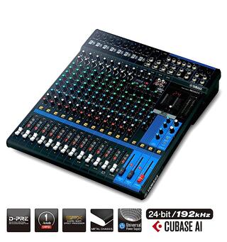 Yamaha MG16XU 16 kanals mikser 16  inputs, 10 mic. SPX effekter